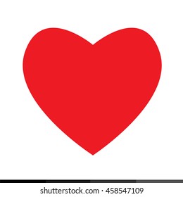 Heart icon illustration design