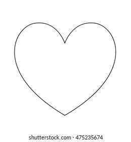 heart icon illustration design
