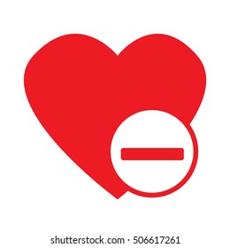 heart icon illustration design