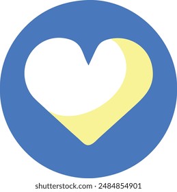 Heart Icon Illustration High Quality.