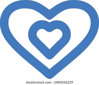 Heart Icon Illustration High Quality.