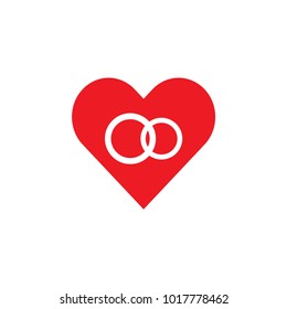 Heart icon illustration isolated vector sign symbol