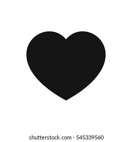 heart icon illustration isolated vector sign symbol