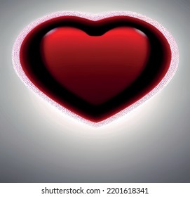 heart icon isolated for background