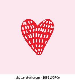 icono del corazón aislado en fondo de color