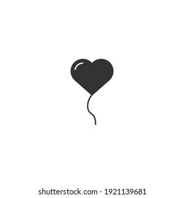 heart icon, isolated heart sign icon, vector illustration