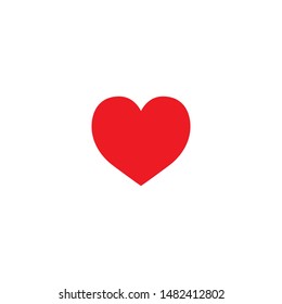 Heart icon. Like icon. Follow icon. Red heart. Follow sign for social networks