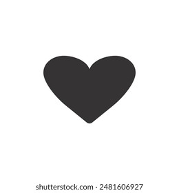 Heart icon, like icon vector, I love you symbol, like symbol, heart shape, Valentine's day icon, button vector, like button, heart vector, heart symbol