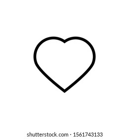 heart icon. heart line icon