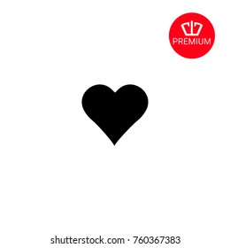 Heart Icon line Vector , Love Symbol Valentine's Day