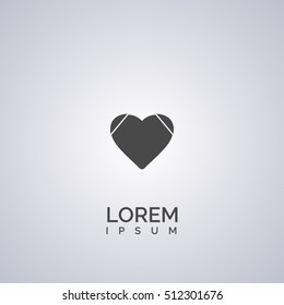 heart icon. heart logo