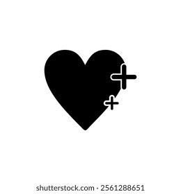 Heart icon logo. beauty icon vector. makeup cosmetic icon vector