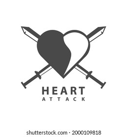 Heart Icon Logo Design Vector