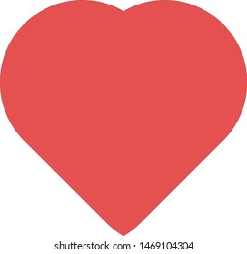 heart icon. Logo element illustration. heart design. colored collection. heart concept. Can be used in web and mobile