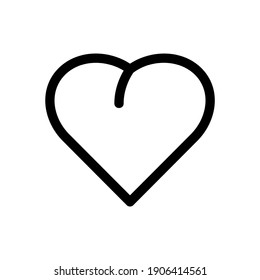 heart icon or logo isolated sign symbol vector illustration - high quality black style vector icons
