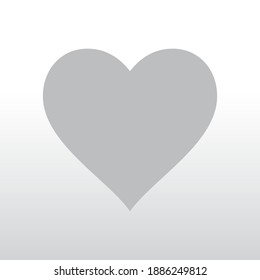 Heart icon. Love icon design. Vector illustration.