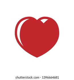Heart Icon. Love Illustration As A Simple Vector Sign & Trendy Symbol for Design and Websites, Presentation or Application.