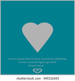 heart icon love sign