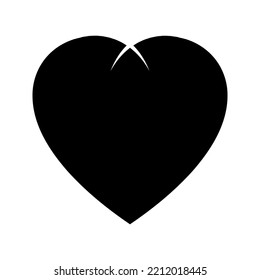 Heart icon. love sign. vector illustration
