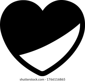 Heart icon. Love symbol modern, simple, vector, icon for website design, mobile app, ui. Vector Illustration