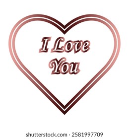 Heart icon love symbol icon on white background
