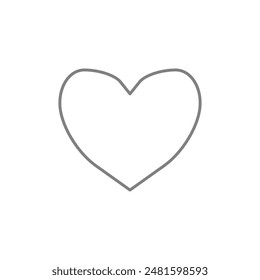 Heart icon, love symbol, heart shape vector, like symbol, love heart icon, like icon, vector illustration, button vector, like vector, like button, Valentine's day icon