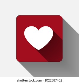 Heart icon .love symbol. Valentine's day sign.vector illustration