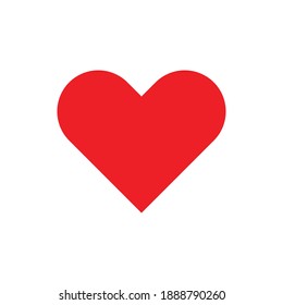 Heart icon , Love symbol and Valentine's Day