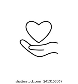 heart icon. love symbol  vector