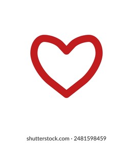 Heart icon, love symbol, love heart vector, heart shape isolated, vector illustration, like icon vector, Valentines day, like symbol, Valentine heart icon