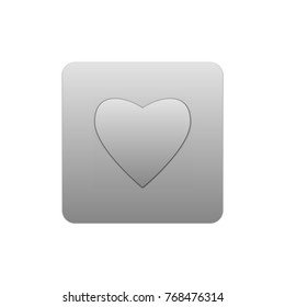heart icon on white background