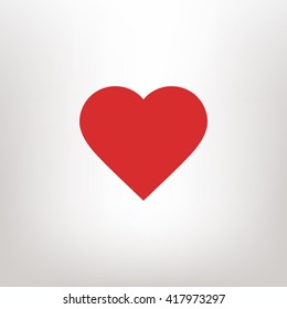 Heart icon. One of set web icons