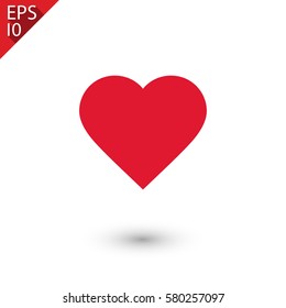Heart icon. One of set web icons