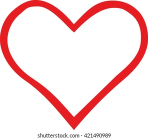 Heart icon outline