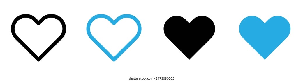 Heart Icon Perfect for Love and Valentine�s Day Designs