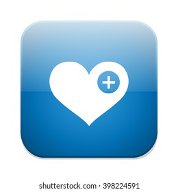 Heart icon with plus sign