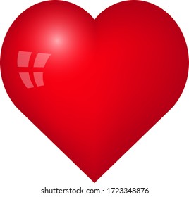 heart icon red color. happy valentines day