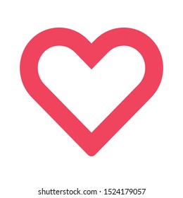 Heart Icon for Romance and Love