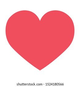 Heart Icon for Romance and Love
