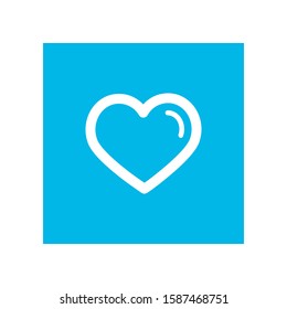 Heart Icon for Romance and Love