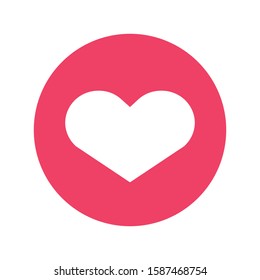Heart Icon for Romance and Love