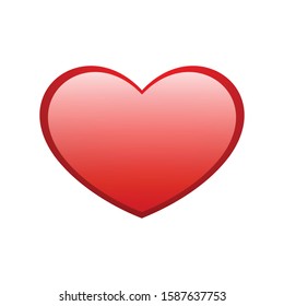Heart Icon For Romance and Love
