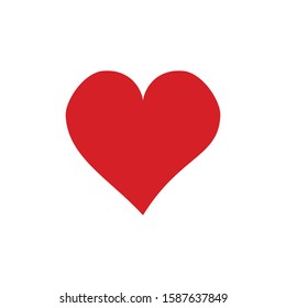 Heart Icon For Romance and Love