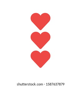 Heart Icon For Romance and Love