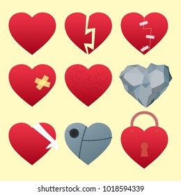 Heart Icon Set