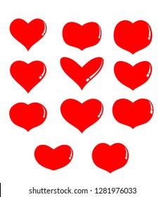 Heart Icon set