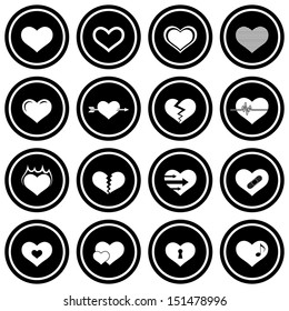 Heart Icon Set