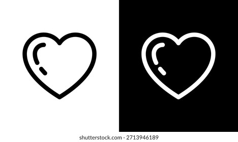 Heart With Icon Set Design