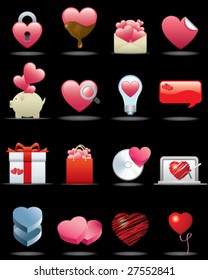 Heart Icon Set -- Premium Series