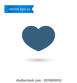 heart. heart icon. sign design. Vector EPS 10.